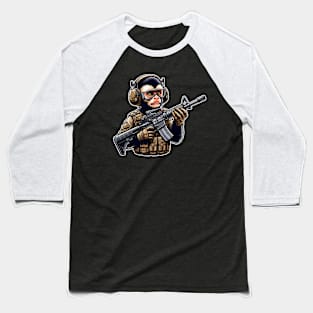 Tactical Monkey Baseball T-Shirt